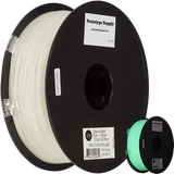 Prototype Supply 1.75mm PLA Green Glow in the Dark 3D Printing Filament, 1kg (2.2 pounds)